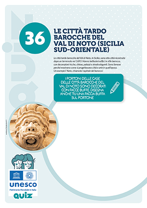 attività per bambini del sito UNESCO nr. 36