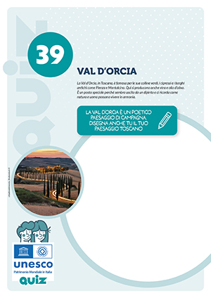 attività per bambini del sito UNESCO nr. 39