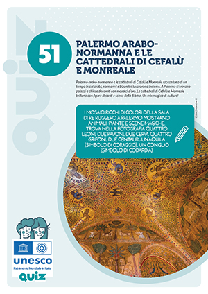 attività per bambini del sito UNESCO nr. 51