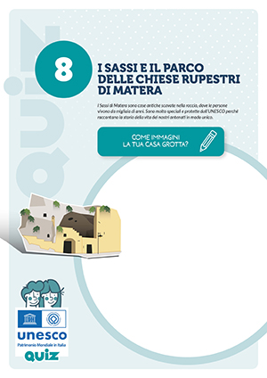 attività per bambini del sito UNESCO nr. 8