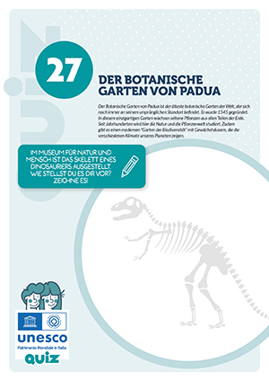 attività per bambini del sito UNESCO nr. 27