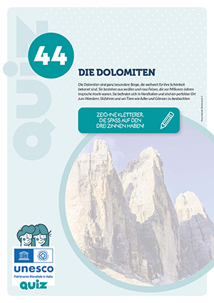 attività per bambini del sito UNESCO nr. 44